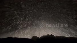 Winter storm hits Northern Minnesota,October 31 the day before Halloween