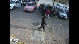 Paw-Some Pup Unexpectedly Unlocks Car Trunk During a Walk in China