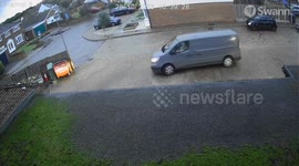 Amazon delivery driver caught 'stealing child’s pumpkin