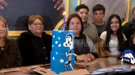 Diego Maradona's sisters celebrate the soccer star's 63rd birthday in Buenos Aires, Argentina