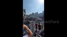 Huge blasts kill dozens in Jabalia refugee camp