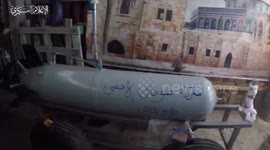 Al Qassam Brigades Demonstrate Launch Of Asef Torpedo