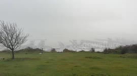All berths empty at Port of Dover as suspends ferry services during #StormCiaran