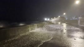 Storm Ciaran Batters Devon Seafront