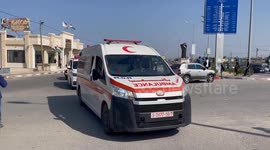 Critically injured Palestinians and hundreds of foreign nationals leave Gaza for Egypt through Rafah Crossing