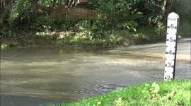 St Kew flooding , the water from Storm Ciaran can take a few days to run from the moors and at St Kew it making the road passible only by 4 x 4s