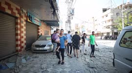 Aftermath of the attack amid Israel-Hamas conflict in Gaza Strip