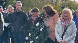 Annual Silent Walk for the Disappeared at Stormont in Belfast, UK