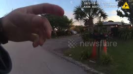 Cape Coral Man Cheats Death as Car Crushes, Heroes Lift to Save Him in FL, USA