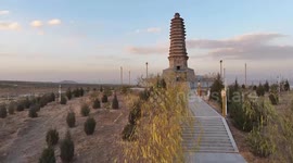 Fozhen Lynx Yiluoni Tower in Zhangjiakou, China