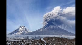 Klyuchevsky Volcano Eruption in Kamchatka Poses Grave Threat