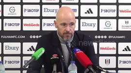 Ten Hag’s praises United's character after late win at Fulham