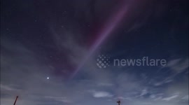 Timelapse captures aurora borealis in all its glory above UK