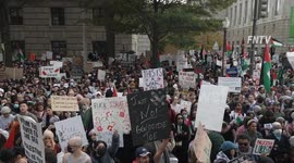 Hundred Thousand March on Washington DC to demand Free Palestine and Ceasefire Now