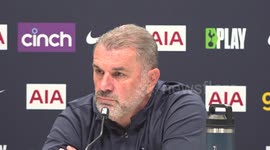 Tottenham v Chelsea: Ange Postecoglou press conference in London, UK - part 2