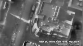 Israel Air Force Hits Hamas Depot Near Hospital