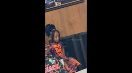 Enthusiastic 4-year-old girl wins 'best personality' at pageant with her own routine