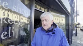 Interview with business owners in Downpatrick, UK after devastating floods