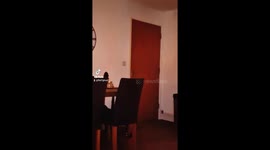 Ghost Is rattling my door until I open it, but nothing is there. It then moves the chairs behind me!