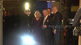 Charles and Camilla meet cast and creatives of ballet show 