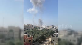Israel targeting east of Khan Yunis, Palestine