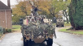 Princess of Wales drives seven-tonne armoured vehicle with machine gun in UK