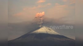 Mexico's Popocatepetl Volcano roars back to life as public advised to stay away