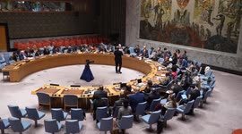Security Council meeting on Election of five members of the International Court of Justice in NYC, USA