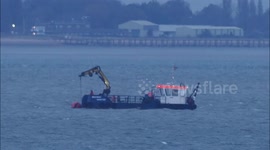 Warning buoys around Thames shipwreck removed off Kent, UK