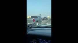 Taunted Truck Pays Price for Impatience