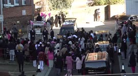 Funeral of Elianne Andam who was stabbed to death in Croydon takes place