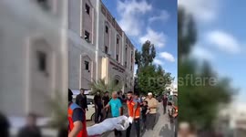 Gaza Boy Grieves At Father's Funeral