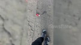 Gaza Civil Defence Team Hit During Rescue Mission