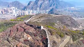 Safeguarding the Great Wall in NW China's Qinghai