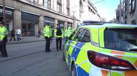 Serious incident prompts corden at Christmas market, Nottingham, UK