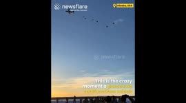 Soldier's Parachute Malfunctions