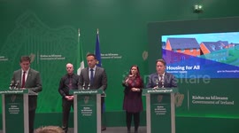 Varadkar says Government has agreed interim funding for RTE for 2023 and 2024 in Dublin, Ireland