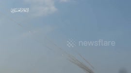 Hamas Maintains Rocket Barrage Against Israel