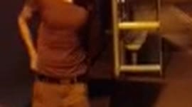 Epic Fail!!!!!!! - idiot vs bus stop