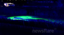 River Lea Turns Green