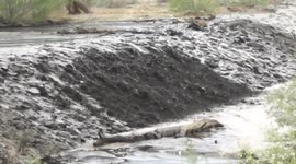 Rainstorm puts out fire, but turns rivers to pitch in California!