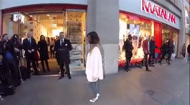 Ashley James attends Matalan store event