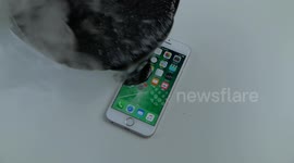 Don't pour hot molten tar an an iPhone 6S