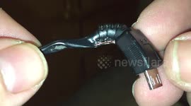 Dangers of charger cords!