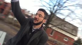 Homemade 360 camera orbiting an erupting Pepsi and Mentos