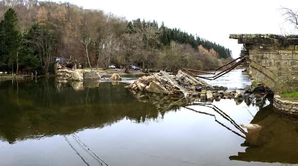 Celebrations as Pooley Bridge re-opens