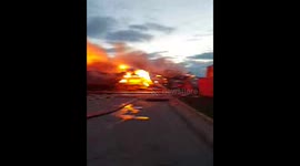 Major fire at US truck stop causes 2 million USD in damage