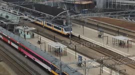 SWAT team evacuate train station in Netherlands after possible threat