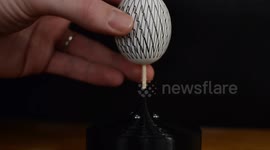 Using science and maths to create animated patterns on eggs