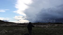 Storm Clouds At Beagmore
